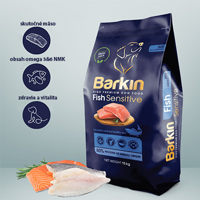 Barkin Adult Fish 15kg foto